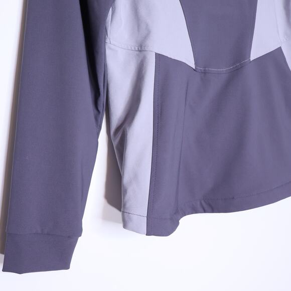 THE NORTH FACE Ruby Raschel Fleece Jacket Gray Full Zip High Neck Women's S - Picture 6 of 9